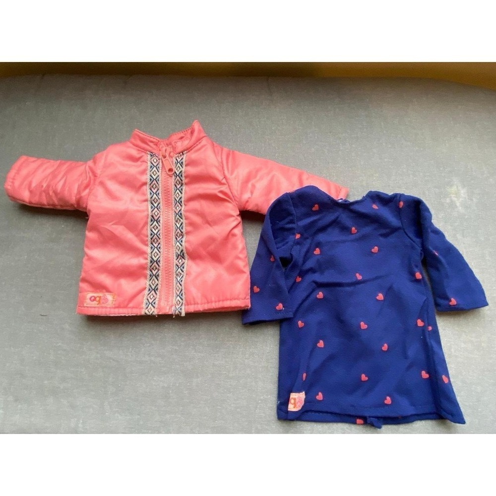 Doll Clothes Jacket Dress Lot Our Generation OG Battat